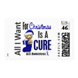 All I Want For Christmas ALS Stamps