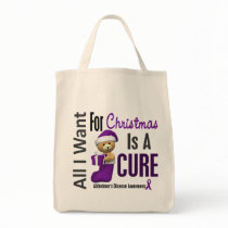 All I Want For Christmas Alzheimer's Disease bags by awarenessgifts All I Want For Christmas Alzheimer's Disease bags