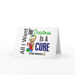 All I Want For Christmas Autism Card