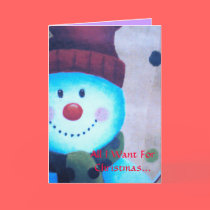 All I Want For Christmas... cards
