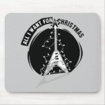All I Want For Christmas Electric Guitar Mousepad
