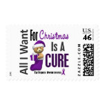All I Want For Christmas Epilepsy Stamp