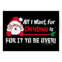 All I want for Christmas Greeting Cards