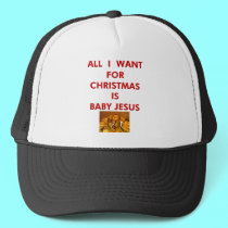 All I Want for Christmas is Baby Jesus hats by Artists4God All I Want for Christmas is Baby Jesus hats