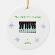 All I Want for Christmas is Lemma Ornament