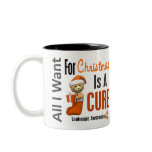 All I Want For Christmas Leukemia Mug