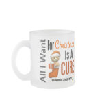 All I Want For Christmas Leukemia Mug