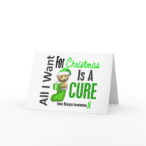 All I Want For Christmas Lyme Disease Greeting Card