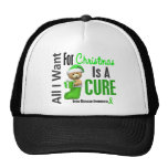 All I Want For Christmas Lyme Disease Mesh Hats