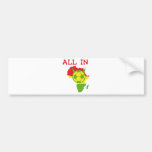 all in africa bumper sticker