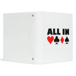 All in poker binders