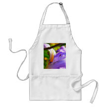 All In The Details - Iris and insects Apron