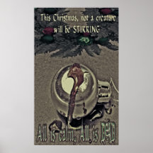 All is calm, all is dead print