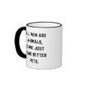 All men are animals mug by ritmoboxer All men are animals mug
