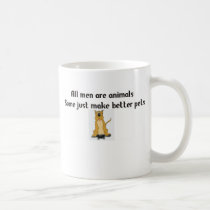 All men are animals mugs