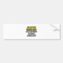 All Men Are Created Equal...Actuaries Bumper Sticker