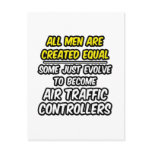 All Men Are Created Equal...Air Traffic Controller Post Card