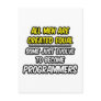 All Men Are Created Equal...Programmers Postcards