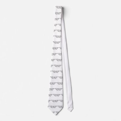 All Men Are Idiots And I Married Their King Necktie by TeeZazzle