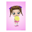 All Mine Chibi Girl Candy Poster posters