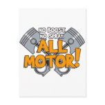 All Motor Design Post Cards