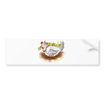 All my chickens bumper stickers