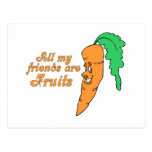 All my friends are fruits 2 post card