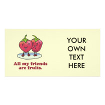 ALL MY FRIENDS ARE FRUITS photo cards