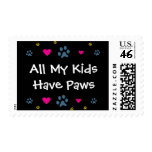 All My Kids-Children Have Paws Stamps