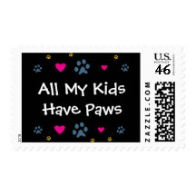 All My Kids-Children Have Paws Stamps