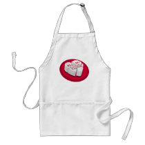 All My Love Broken Heart Apron aprons
