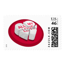 All My Love Broken Heart Postage stamps