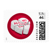 All My Love Broken Heart Postage