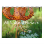 All Natural Flowers A 2011 Calendar