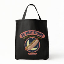 All Night Weiners Tote Bags