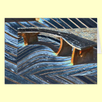 All Occasion Greeting Card-Fine Art Photo of Bench cards