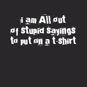 All Outta Ideas