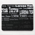 all over lorena torres mouse pad mousepads