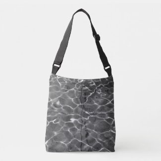 All-Over-Print Abstract Light Reflections On Water Tote Bag