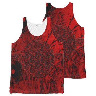 All Over Printed Unisex Tank-Original Abstract Art All-Over Print Tank Top