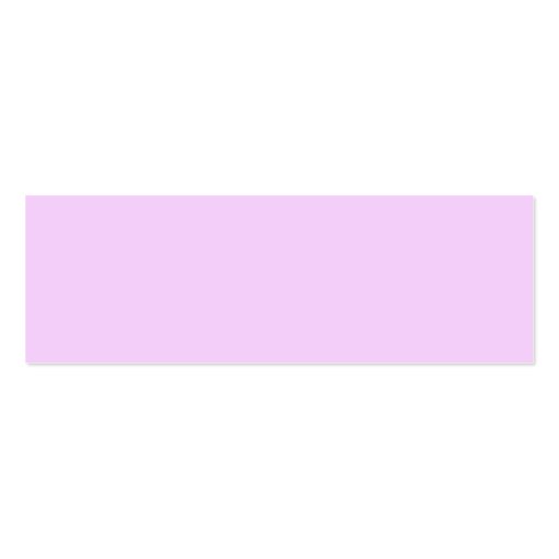 All Pink Nothing But Color Pink Light Pink Business Card Template (front side)