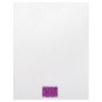 All purple burst pattern of a single repeated rose letterhead design