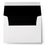 All Purpose Black and White Invitation Envelope