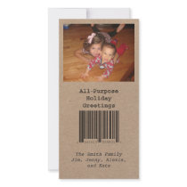All Purpose Holiday Photo Card