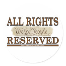 All Rights stickers