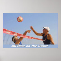 All Rise on the Court Print