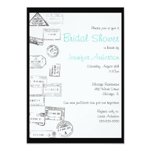 All Roads Led Me to You - Bridal Shower Invitation