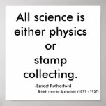All science is either physics or stamp collecti... print