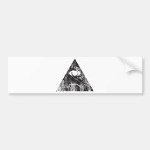 All Seeing Eye Bumper Sticker