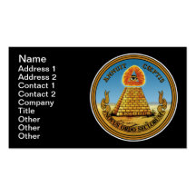 All Seeing Eye Business Card - Customizable!